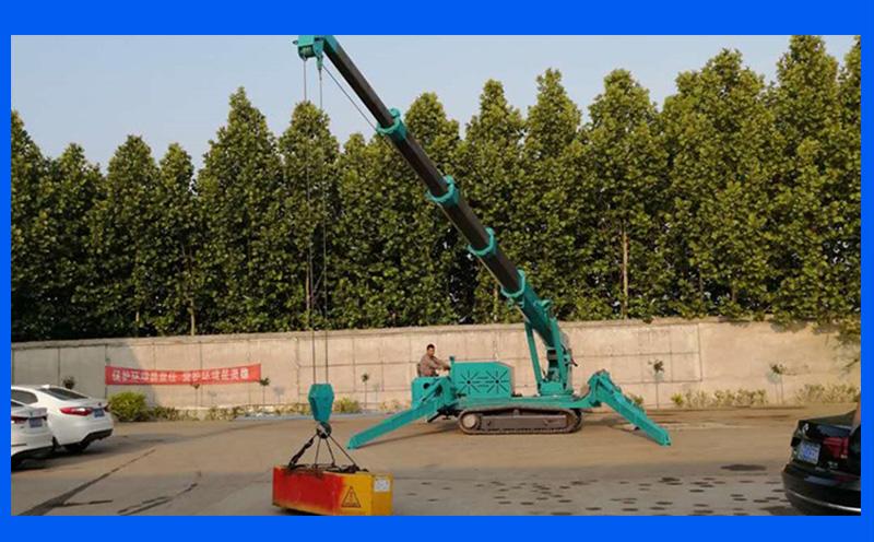 8噸蜘蛛吊車實(shí)物大圖